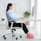 Side view showing improved posture