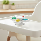 Suction Cup Rotary Turntable Baby Toy - Flat Design